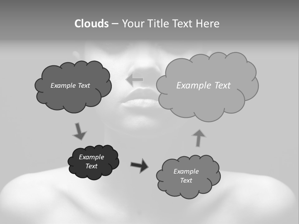 Eye Perfection Image PowerPoint Template
