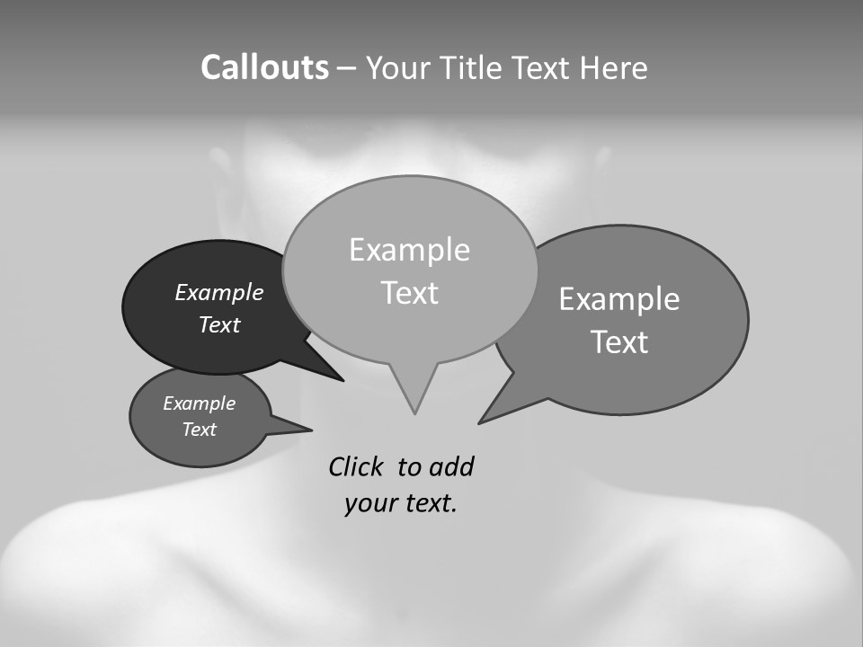 Eye Perfection Image PowerPoint Template