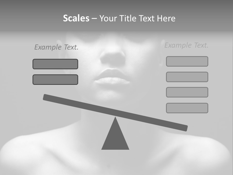 Eye Perfection Image PowerPoint Template