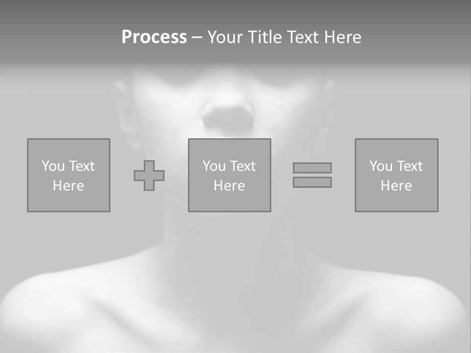 Eye Perfection Image PowerPoint Template