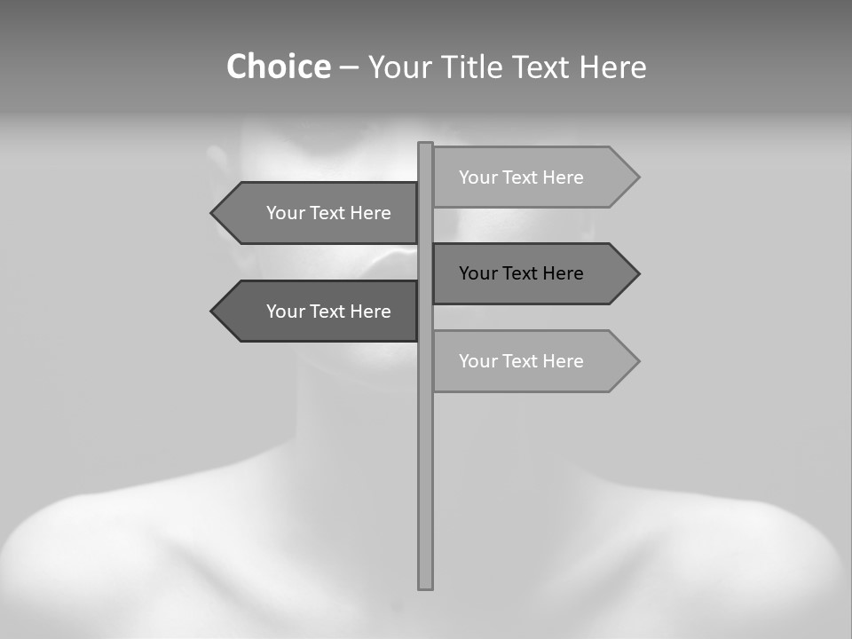 Eye Perfection Image PowerPoint Template