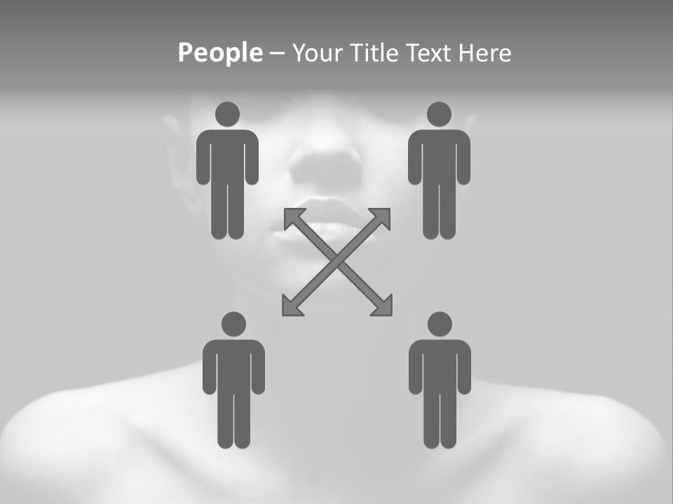 Eye Perfection Image PowerPoint Template