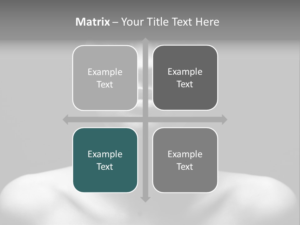 Woman Lifestyle Blond PowerPoint Template