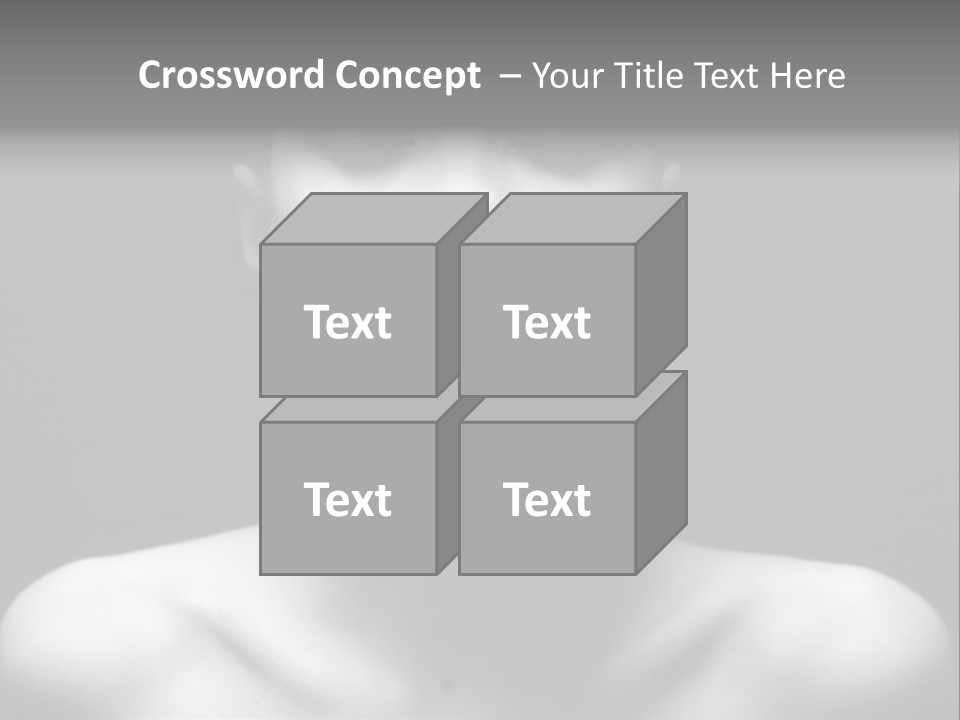 Woman Lifestyle Blond PowerPoint Template