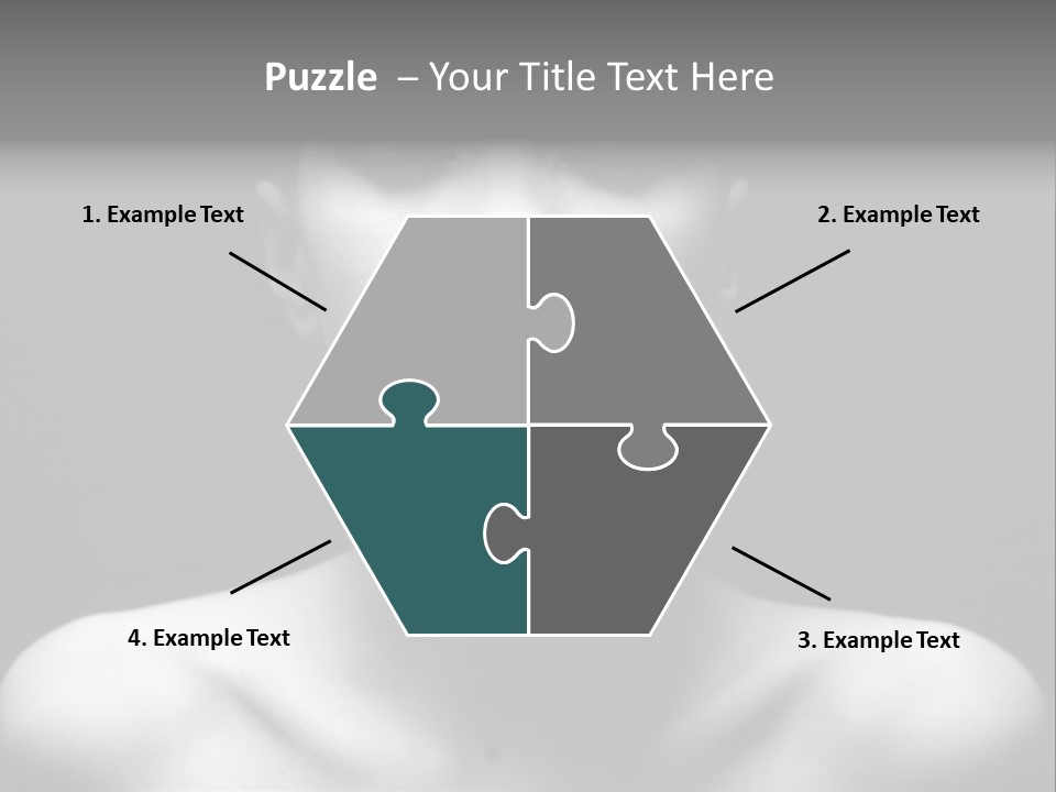 Woman Lifestyle Blond PowerPoint Template