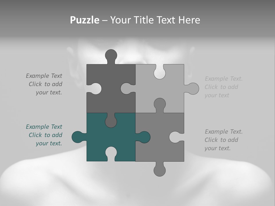 Woman Lifestyle Blond PowerPoint Template