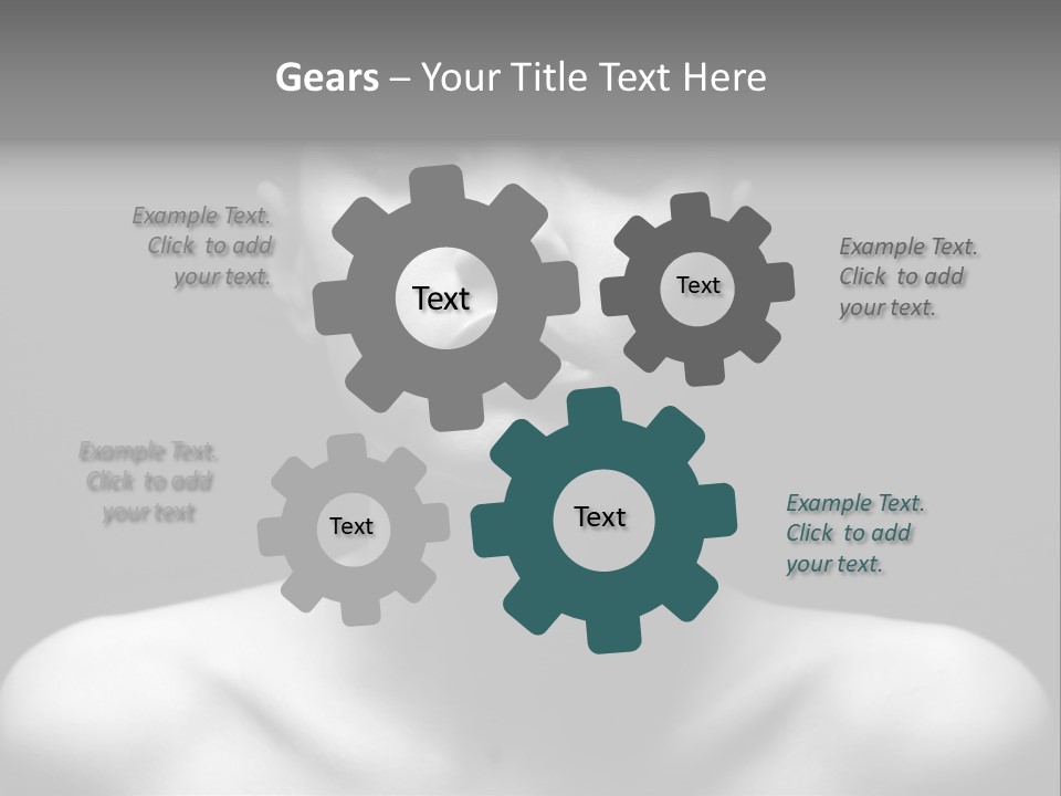 Woman Lifestyle Blond PowerPoint Template