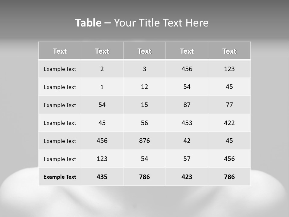 Woman Lifestyle Blond PowerPoint Template