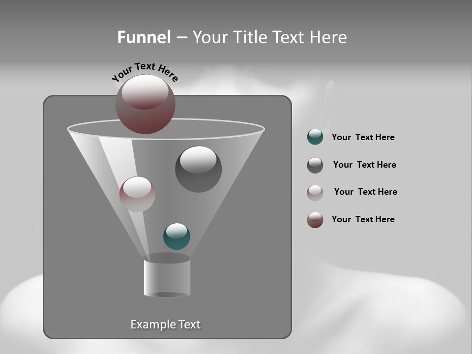 Woman Lifestyle Blond PowerPoint Template