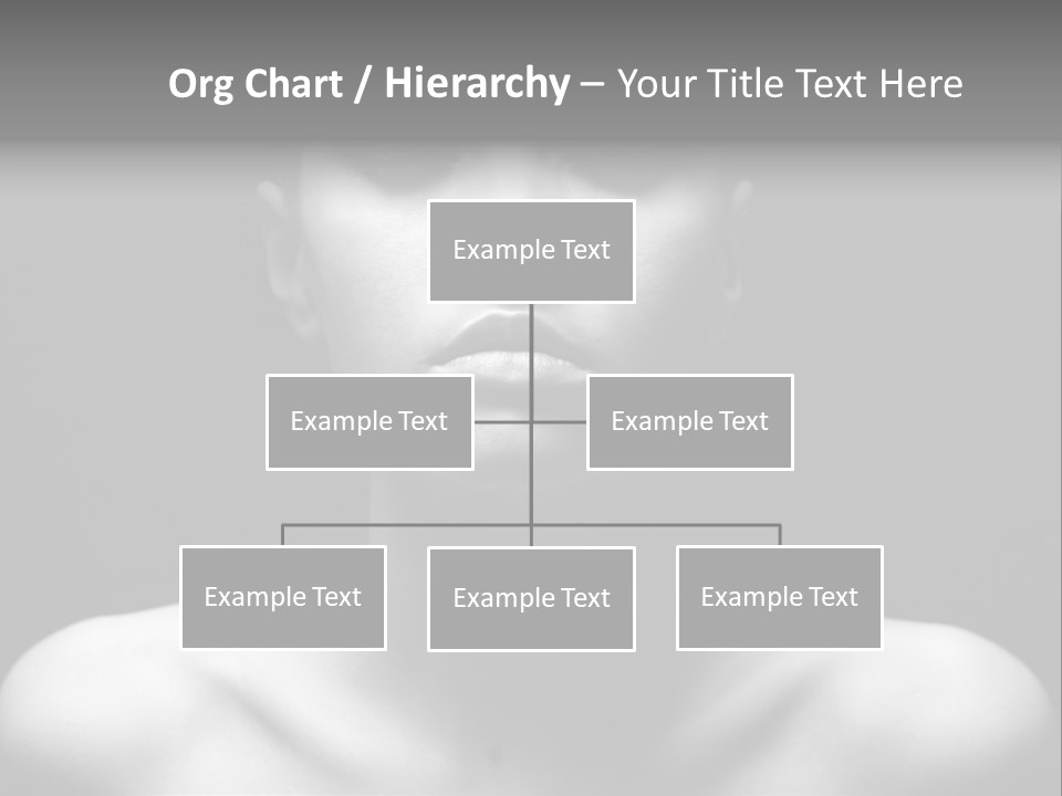 Woman Lifestyle Blond PowerPoint Template