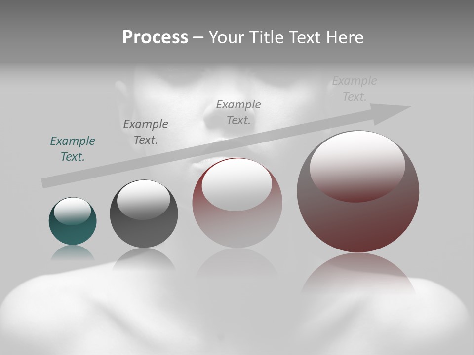 Woman Lifestyle Blond PowerPoint Template