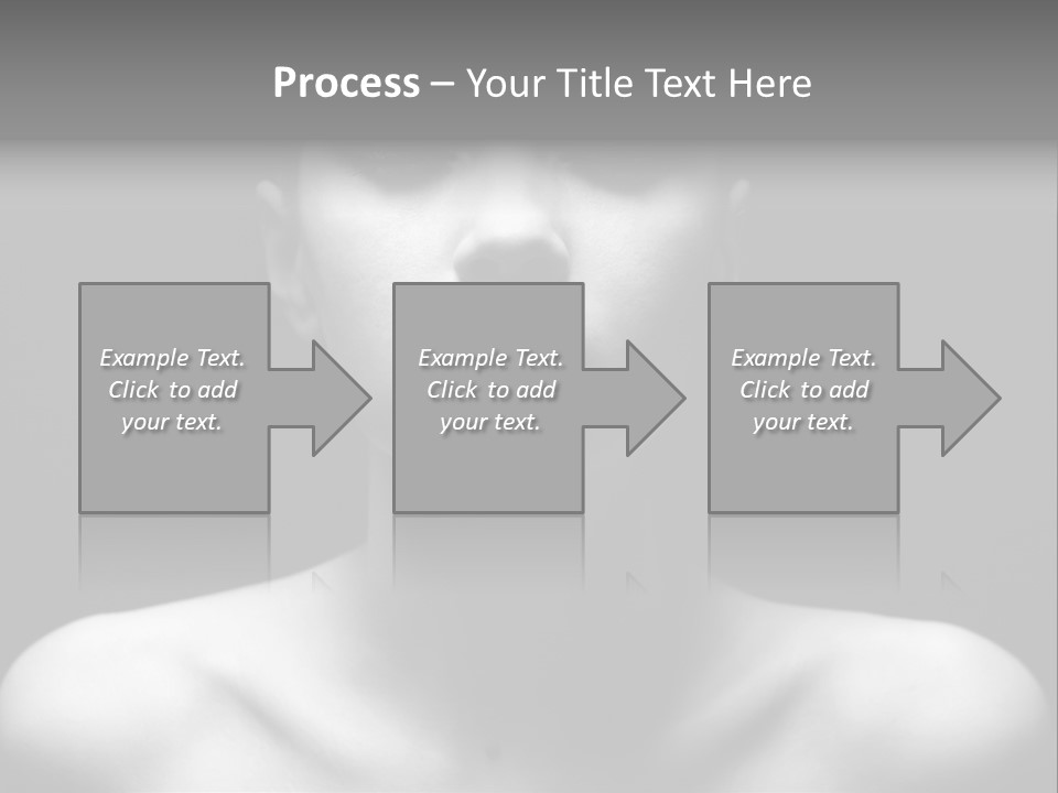 Woman Lifestyle Blond PowerPoint Template