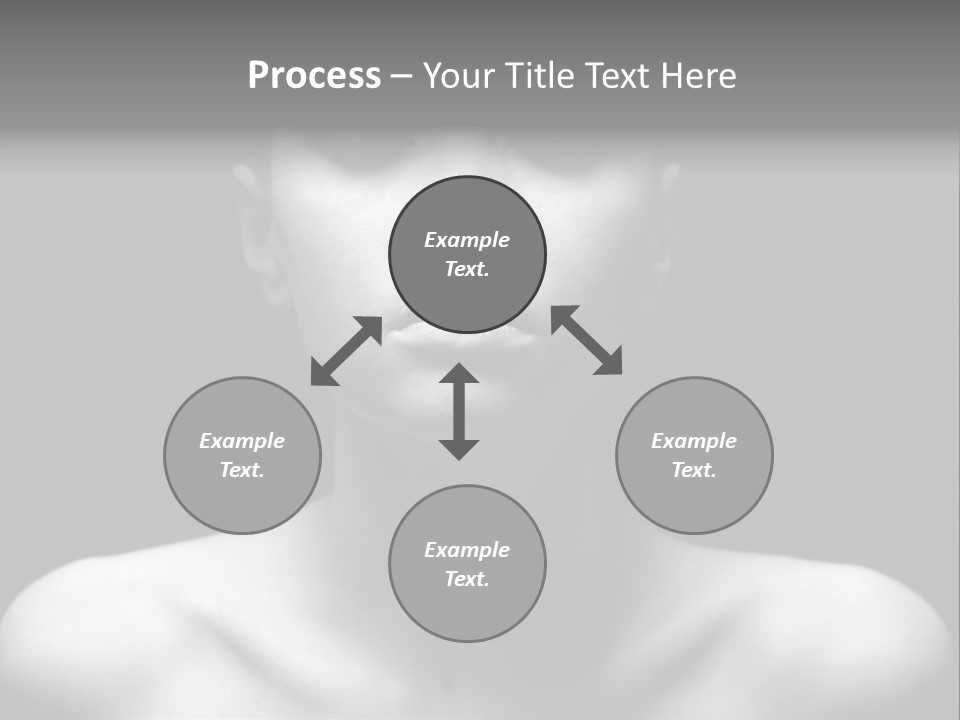 Woman Lifestyle Blond PowerPoint Template