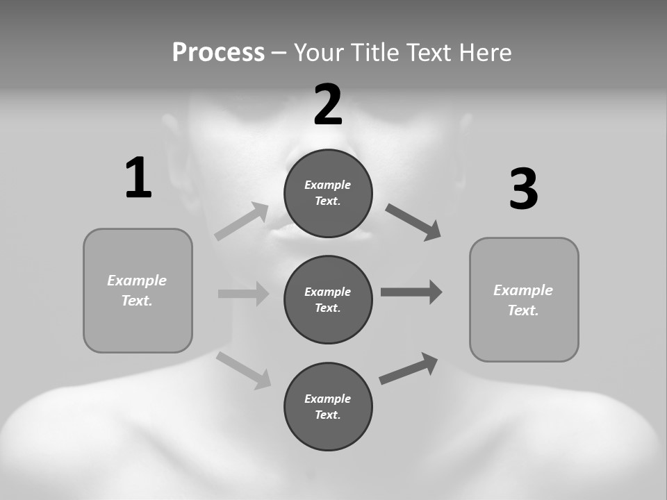 Woman Lifestyle Blond PowerPoint Template