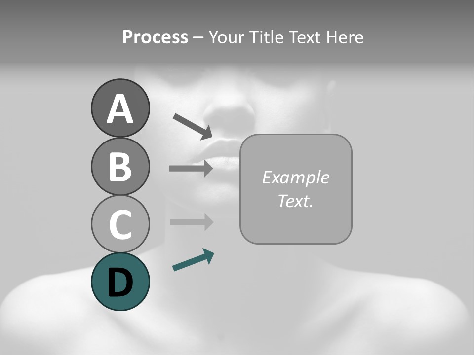 Woman Lifestyle Blond PowerPoint Template