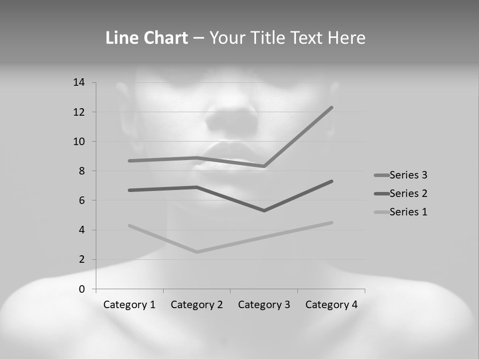 Woman Lifestyle Blond PowerPoint Template