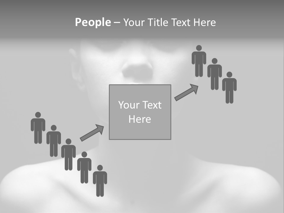 Woman Lifestyle Blond PowerPoint Template