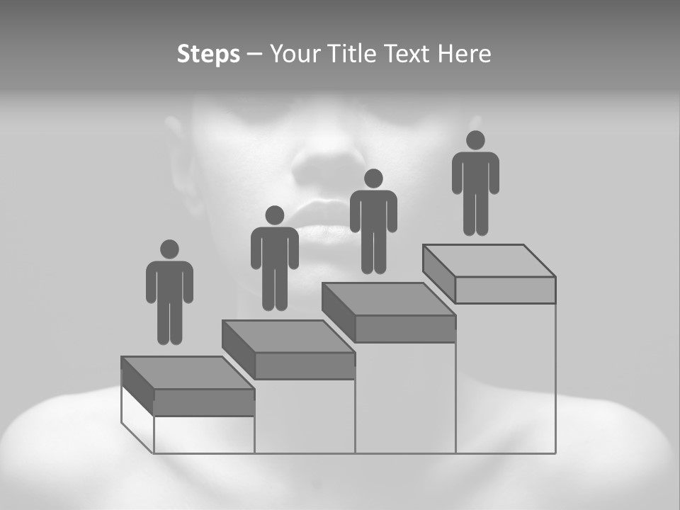 Woman Lifestyle Blond PowerPoint Template