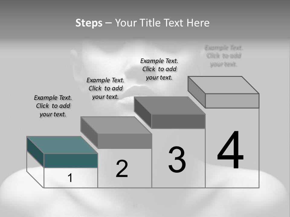 Woman Lifestyle Blond PowerPoint Template