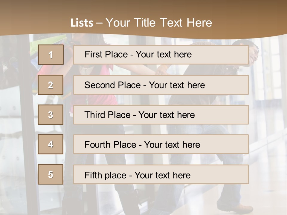 Refuse Lifestyle Buyer PowerPoint Template