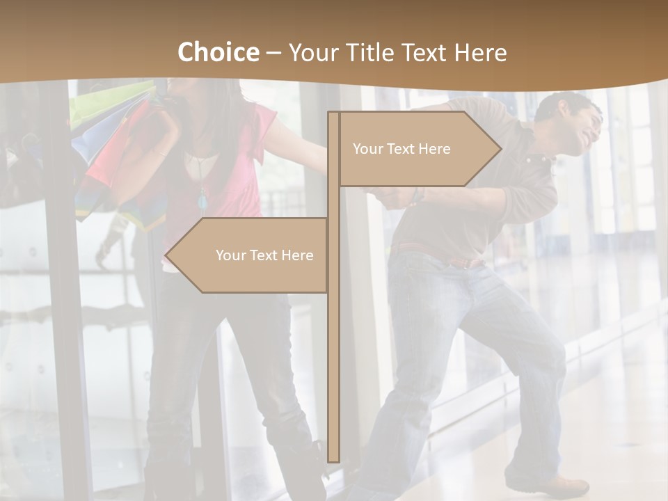 Refuse Lifestyle Buyer PowerPoint Template
