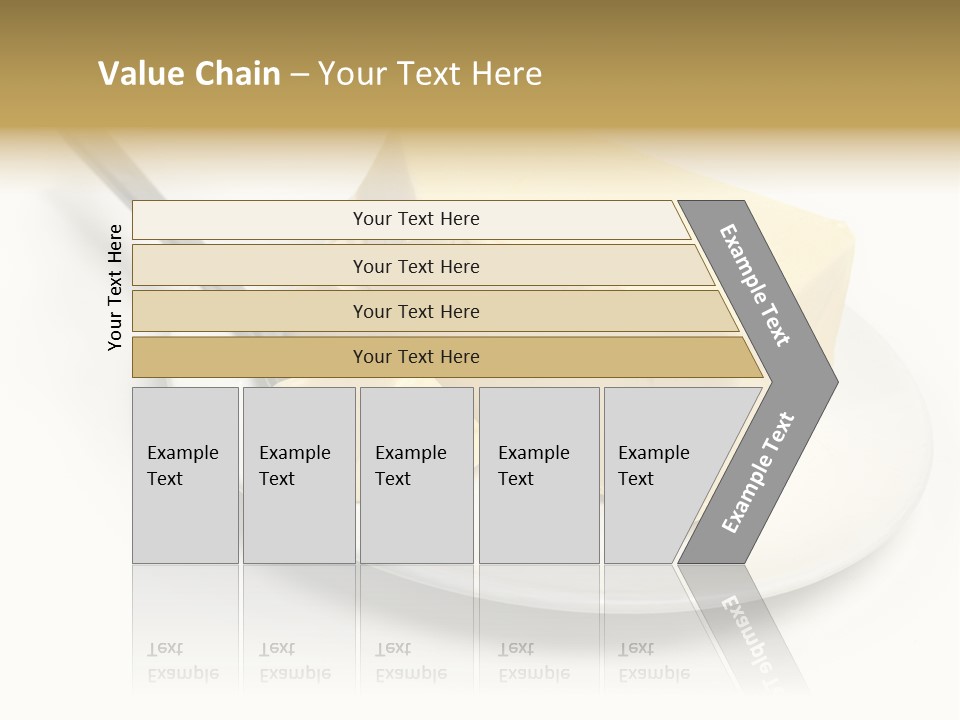 Natural Isolated Butter PowerPoint Template