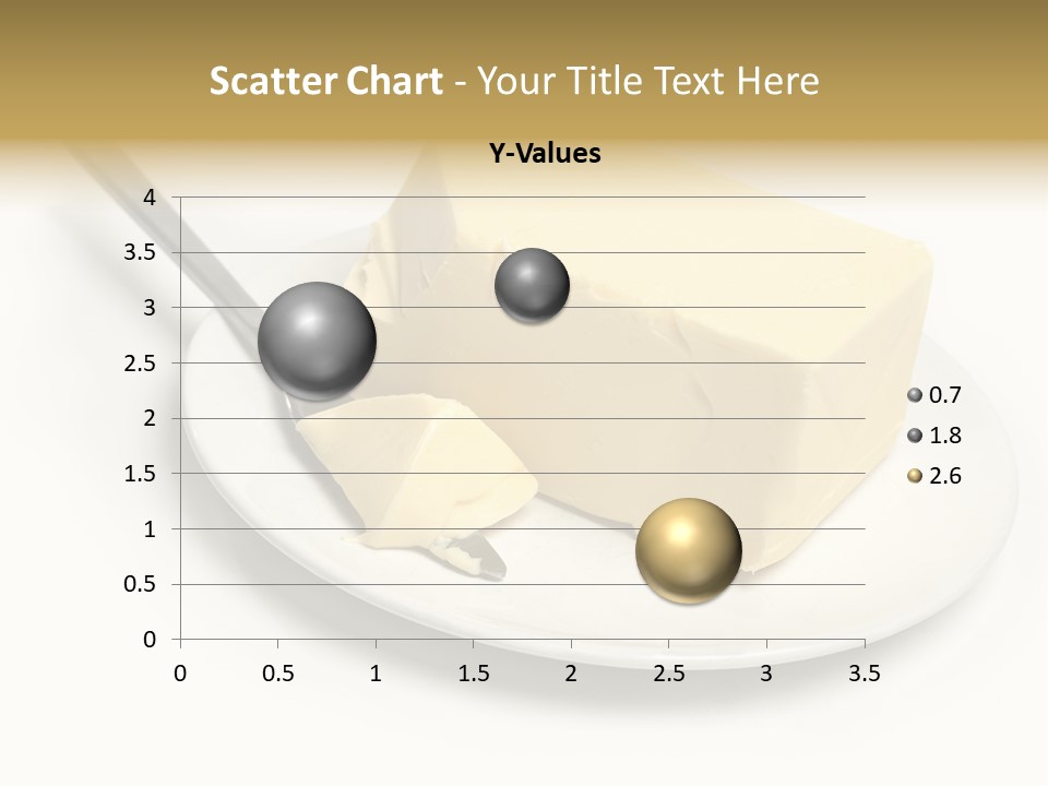 Natural Isolated Butter PowerPoint Template