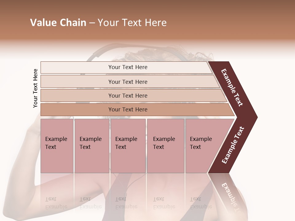 Girl Party Space PowerPoint Template