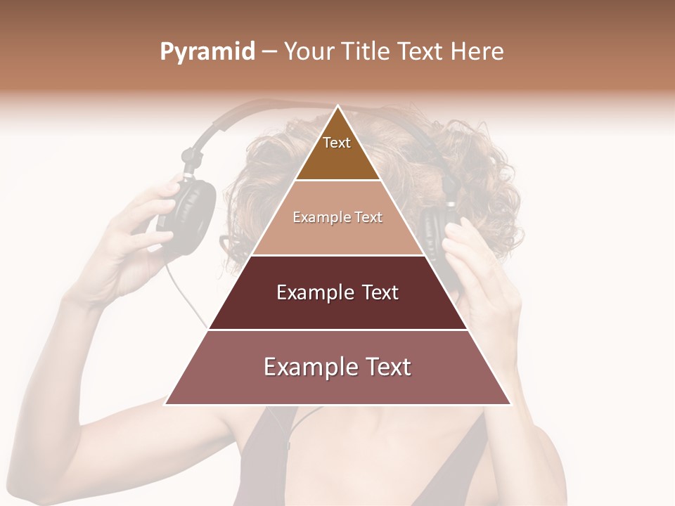 Girl Party Space PowerPoint Template