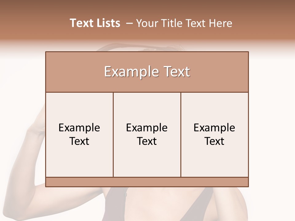 Girl Party Space PowerPoint Template