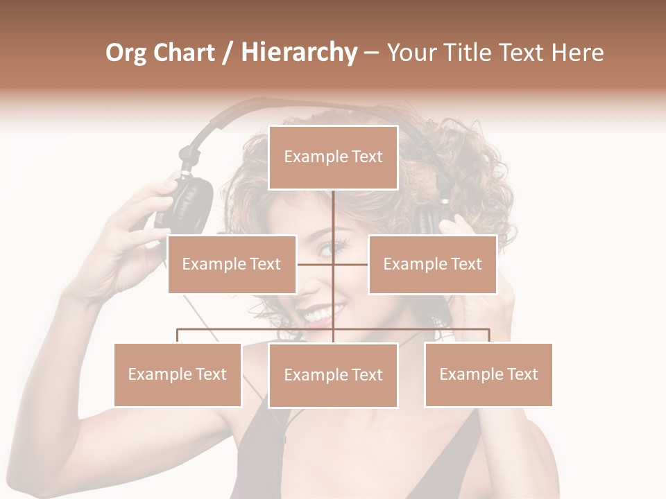 Girl Party Space PowerPoint Template