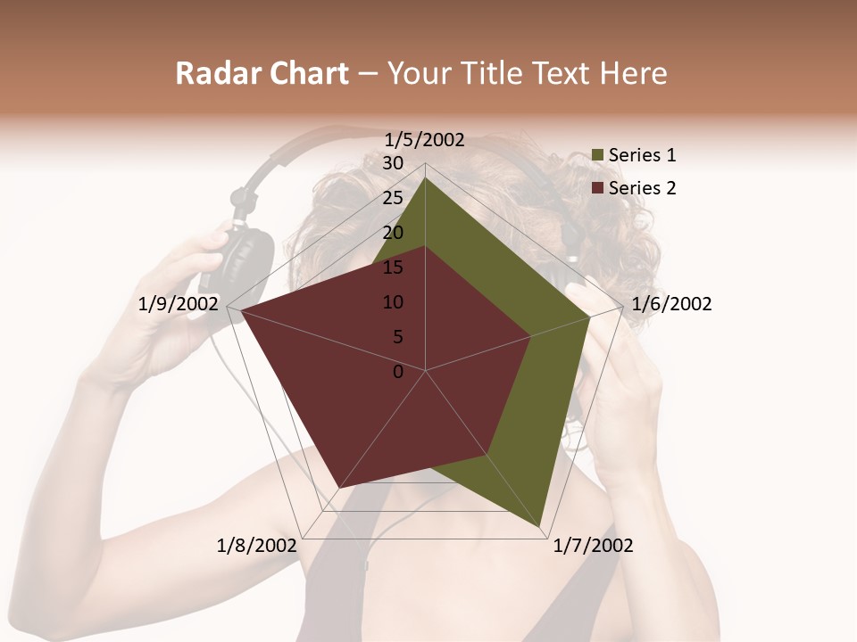 Girl Party Space PowerPoint Template