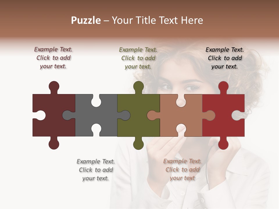 Pretty Consultant Online PowerPoint Template