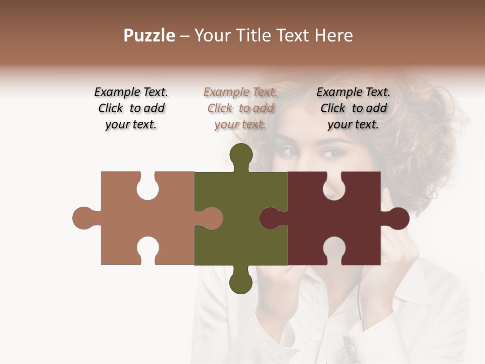 Pretty Consultant Online PowerPoint Template