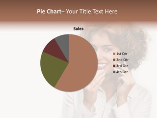 Pretty Consultant Online PowerPoint Template