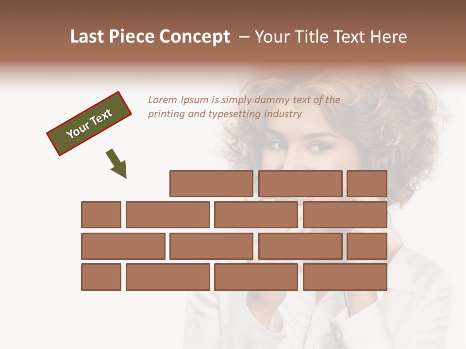 Pretty Consultant Online PowerPoint Template