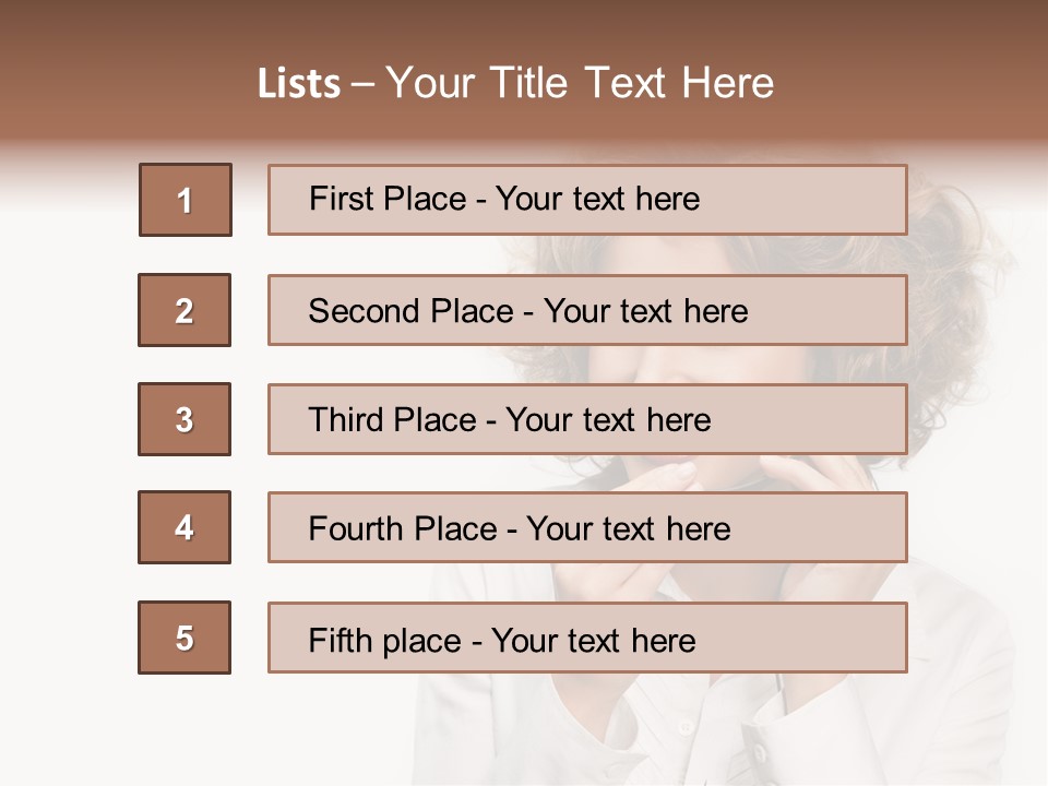 Pretty Consultant Online PowerPoint Template