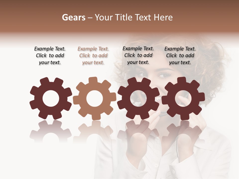 Pretty Consultant Online PowerPoint Template