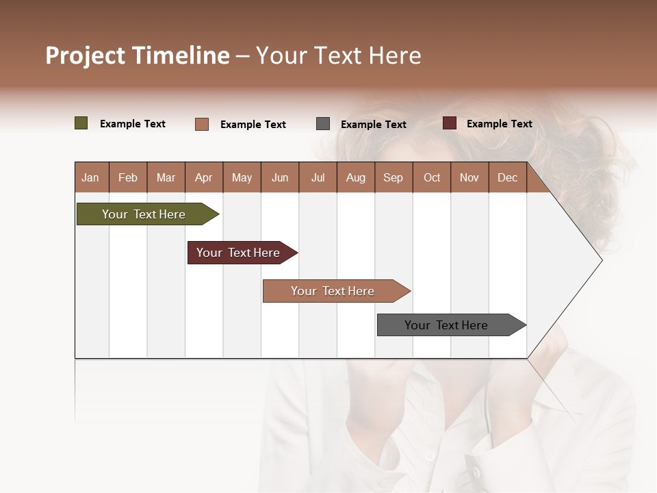 Pretty Consultant Online PowerPoint Template