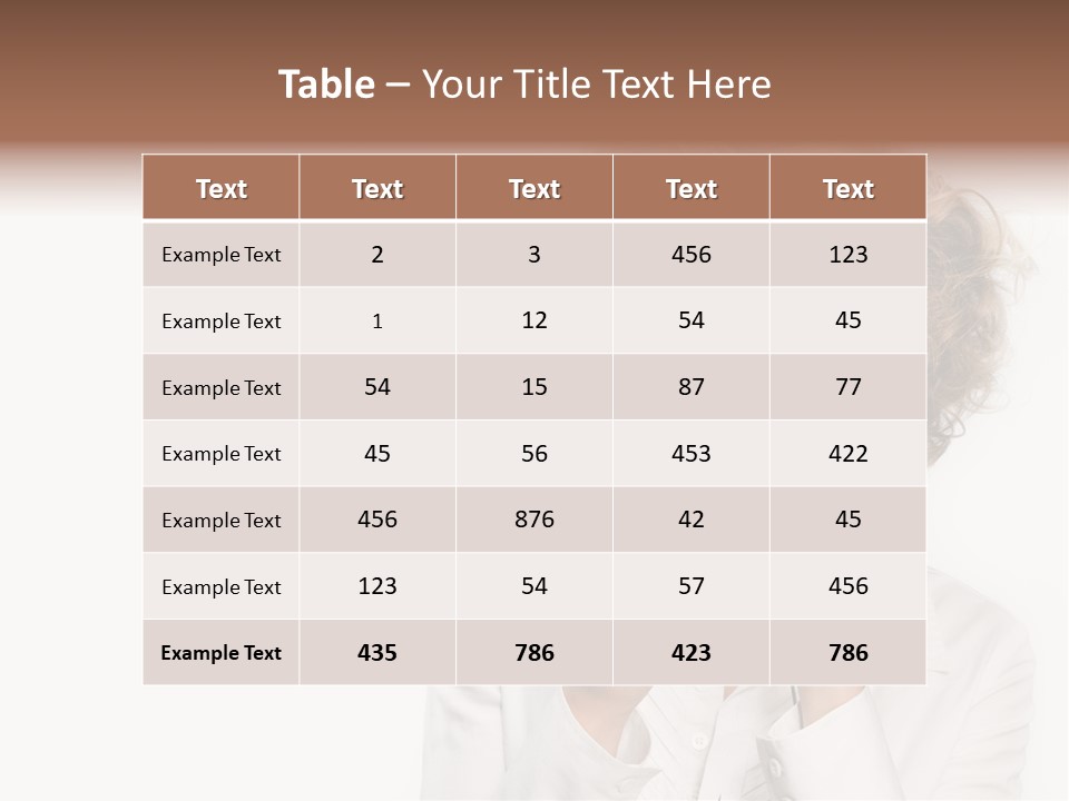 Pretty Consultant Online PowerPoint Template