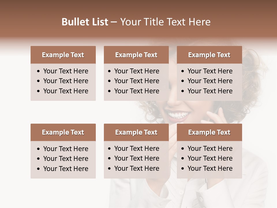 Pretty Consultant Online PowerPoint Template