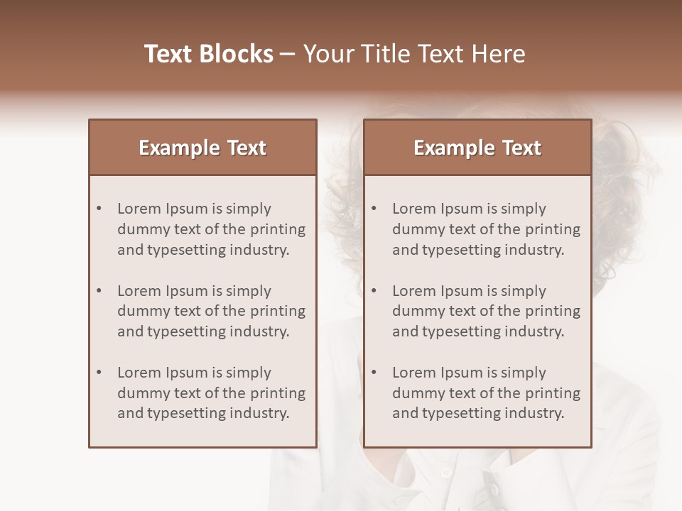Pretty Consultant Online PowerPoint Template