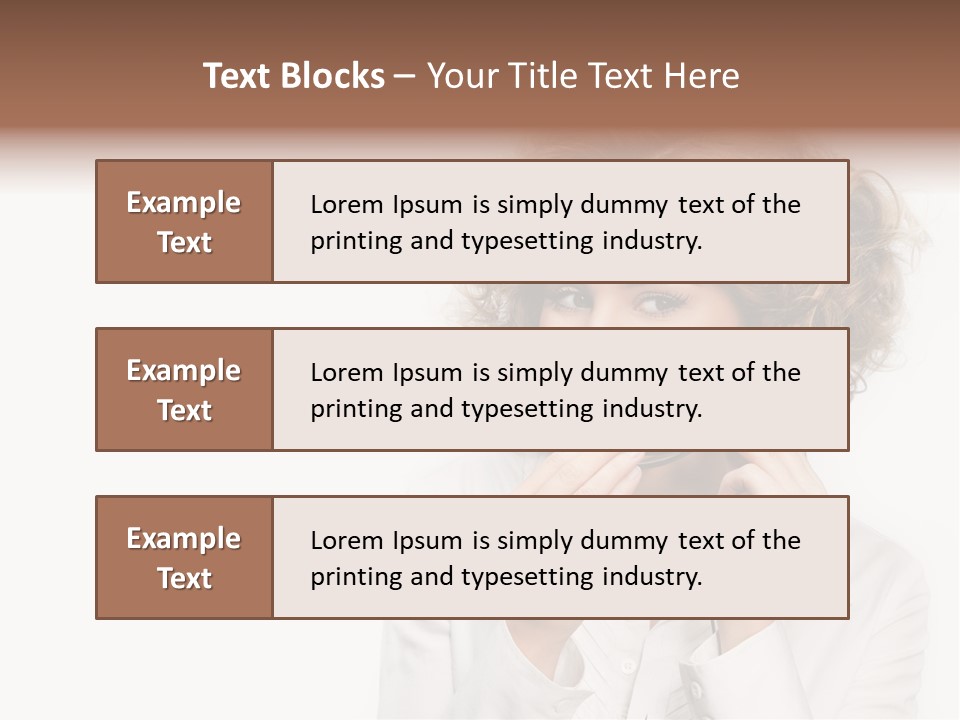 Pretty Consultant Online PowerPoint Template