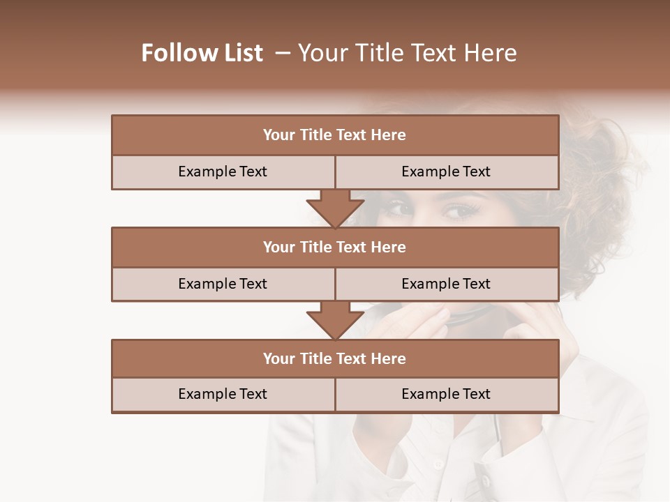 Pretty Consultant Online PowerPoint Template