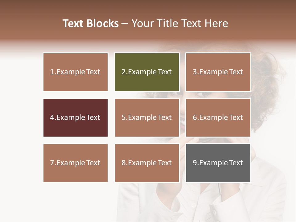 Pretty Consultant Online PowerPoint Template