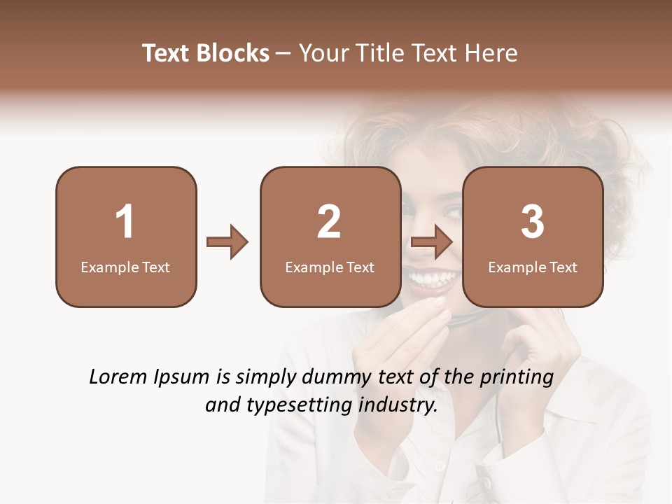 Pretty Consultant Online PowerPoint Template