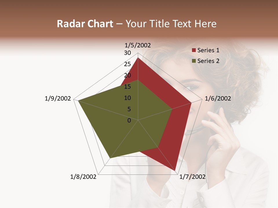 Pretty Consultant Online PowerPoint Template