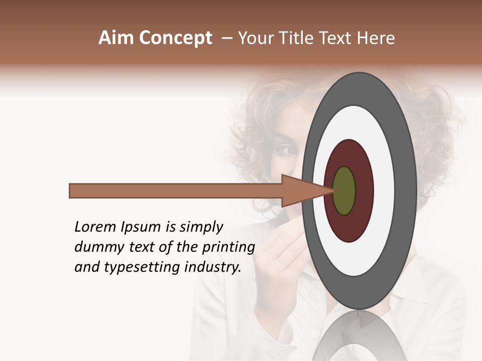 Pretty Consultant Online PowerPoint Template