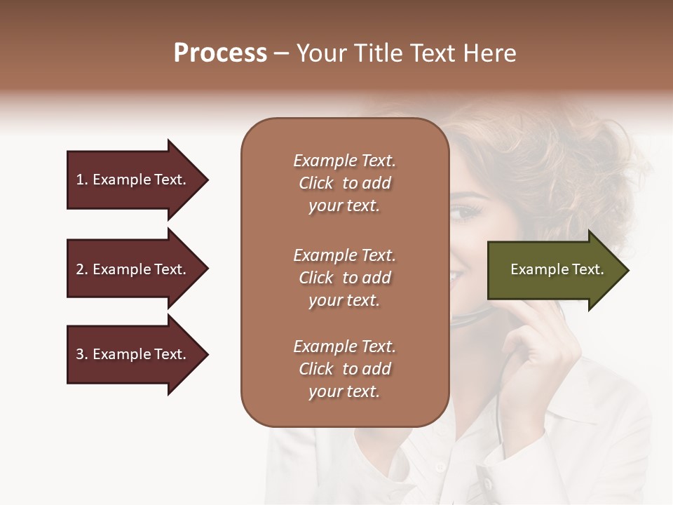 Pretty Consultant Online PowerPoint Template