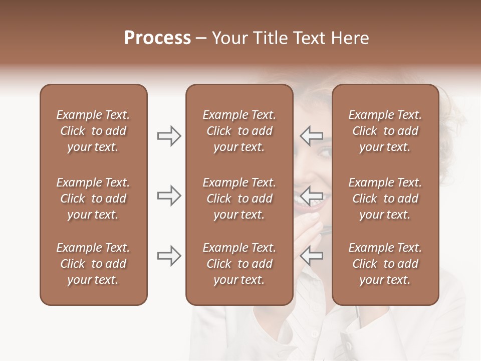 Pretty Consultant Online PowerPoint Template